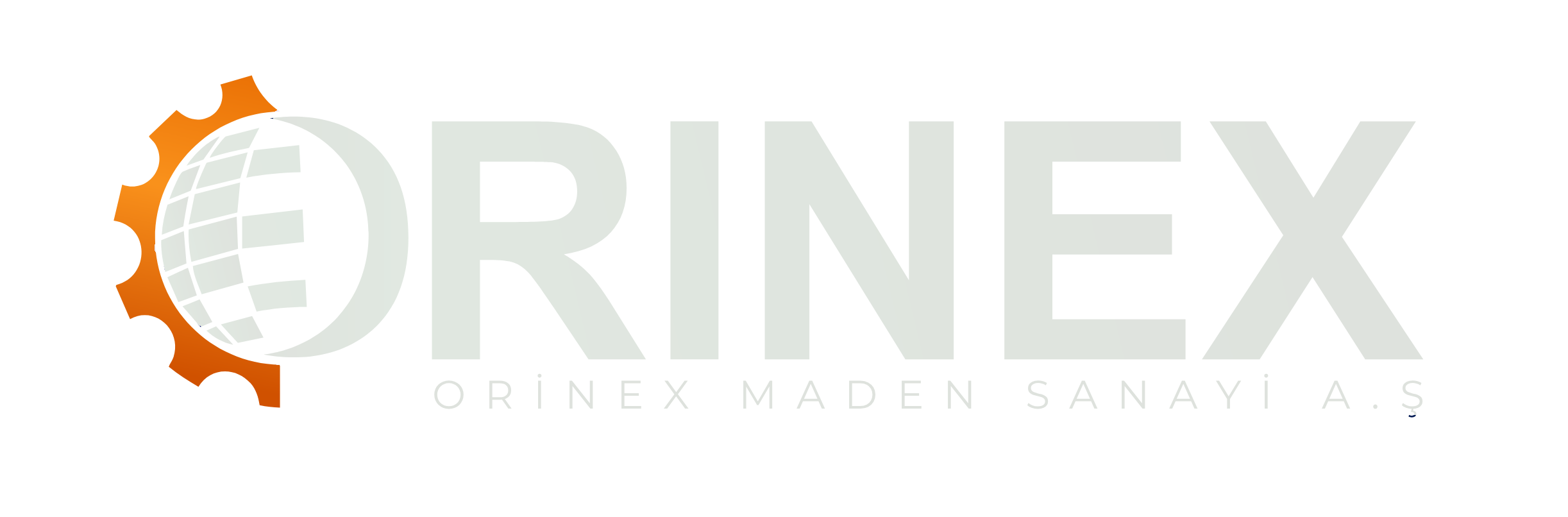 Orinex White Logo